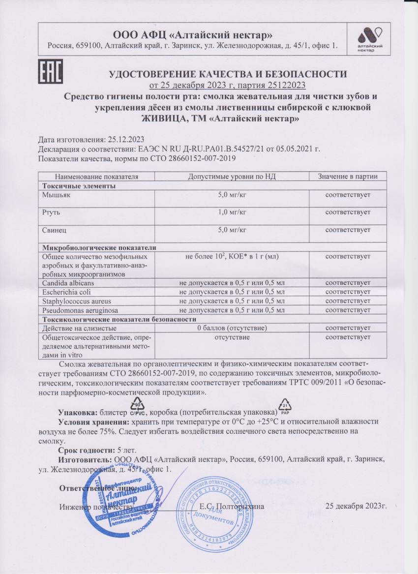Паспорт №122023